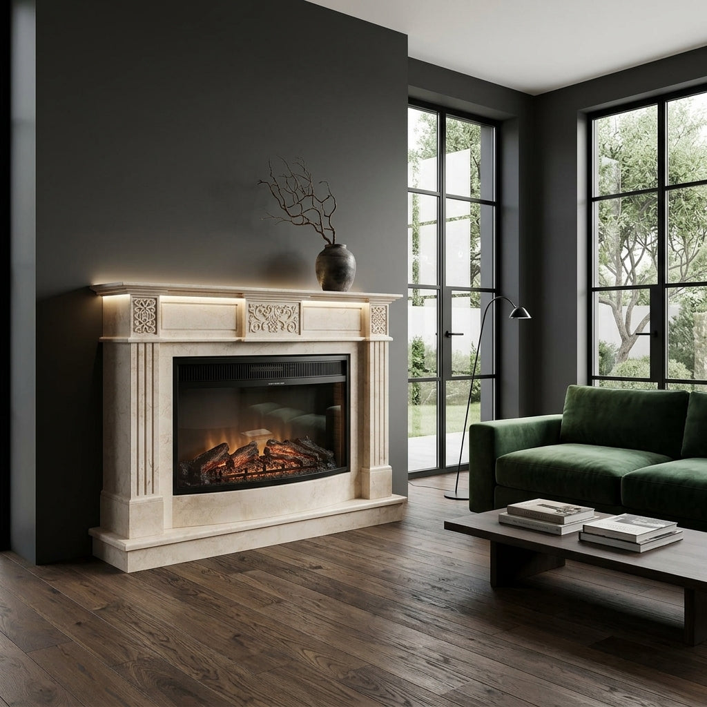 Model principal VELTHOR într-un interior modern, evidențiind echilibrul dintre design și atmosferă.